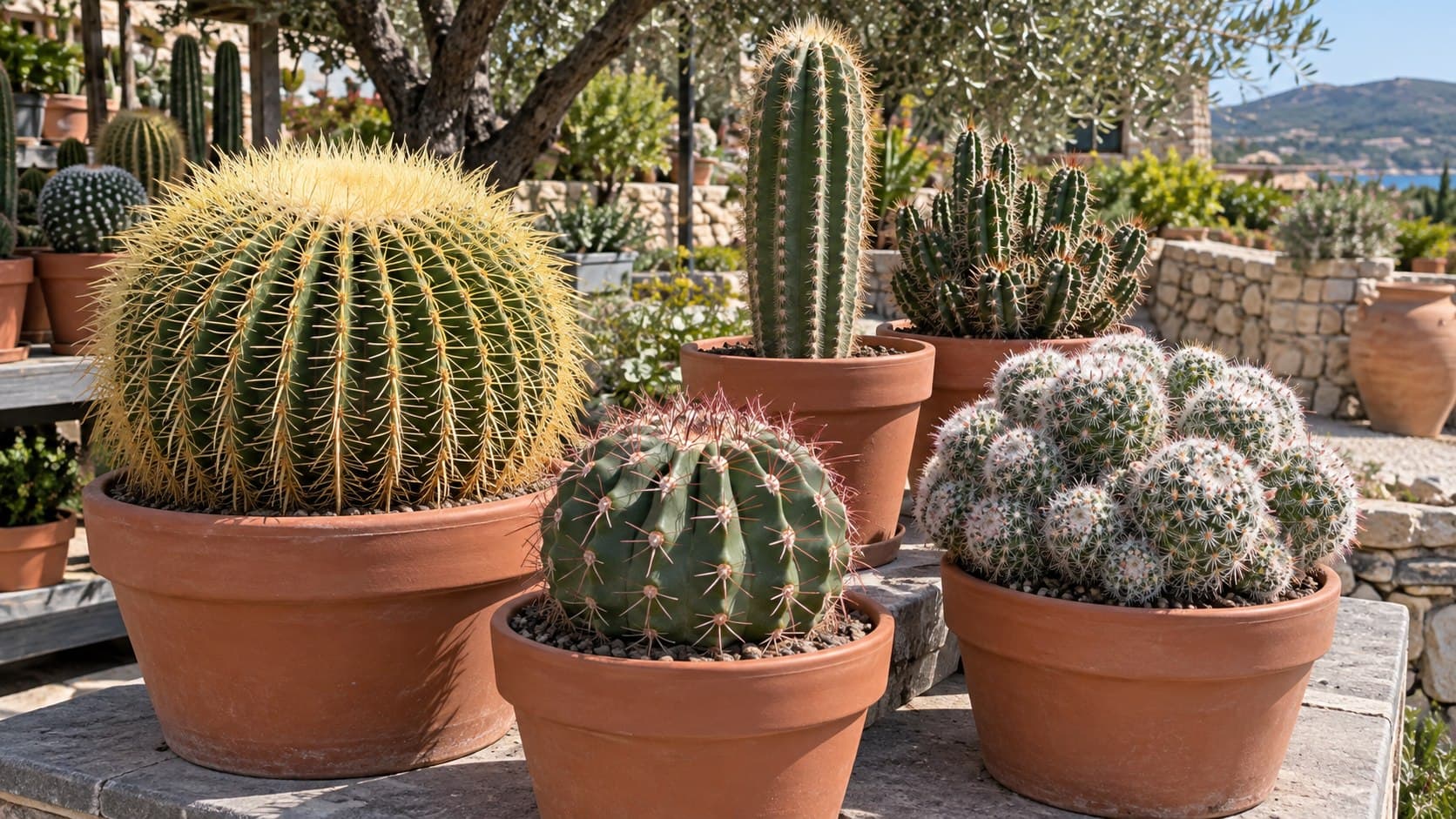 Cactus variados